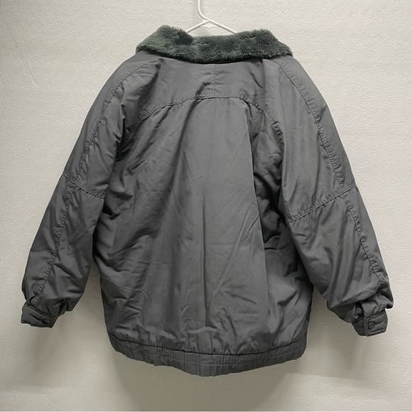 Vintage 1970s-80s Learsi Faux Fur Winter Puffer Jacket // L - Picture 10 of 10